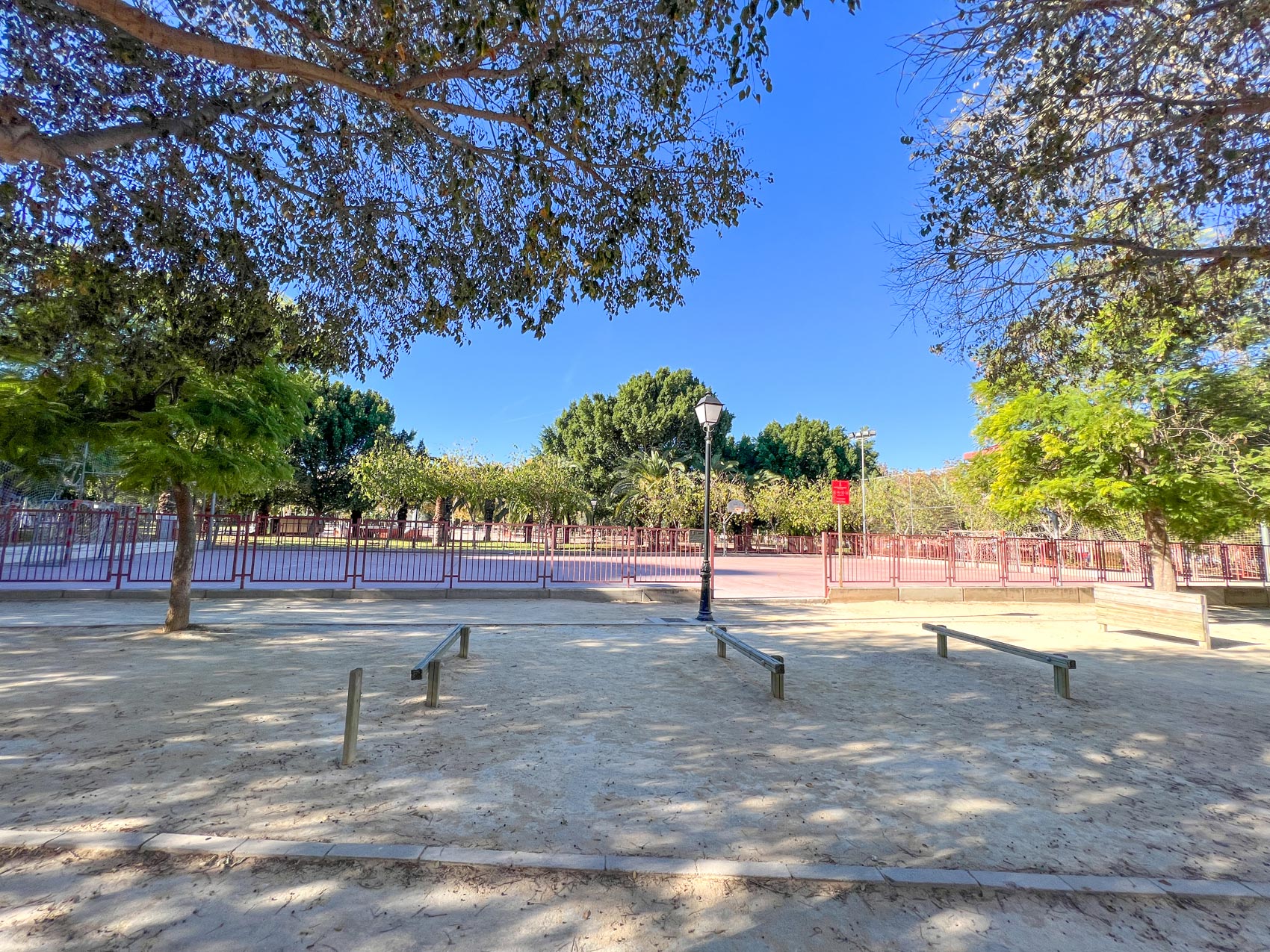 Jardín de las 3 copas en la Flota (Murcia)